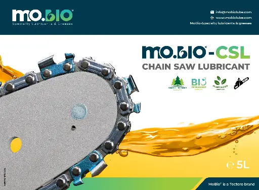Mo.bio-CSL (Chain Saw Lubricant) (4 X 5 liter)